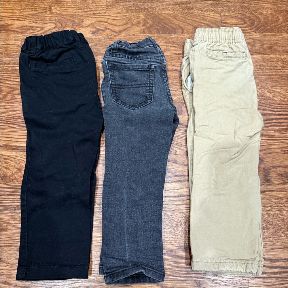 The Children's Place Kids Jeans - Black, Gray, and Tan